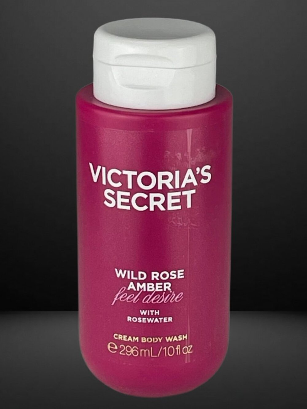 WILD AMBER ROSE CREAM BODY WASH 10 oz NEW